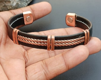 Nuovo Braccialetto Magnetico In Rame Puro Per Terapia Dell - Foto 7