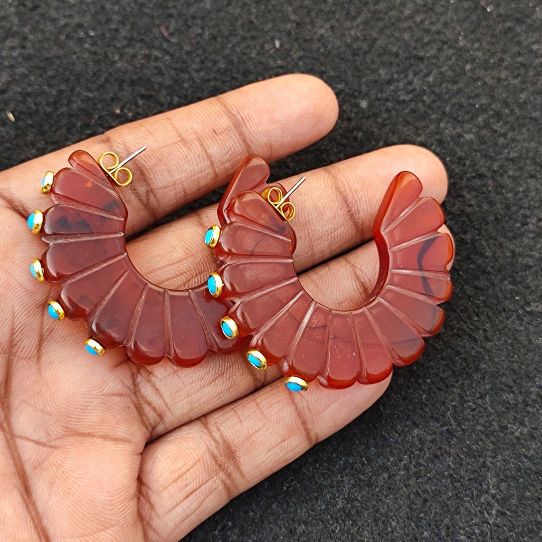 CARMEN RESIN EARRINGS main image 1