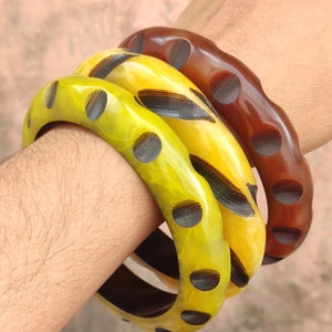 Pulsera de resina multicolor, pulsera ancha retro exclusiva, joyería de verano de moda para discoteca, pulsera de moda hecha a mano para ella