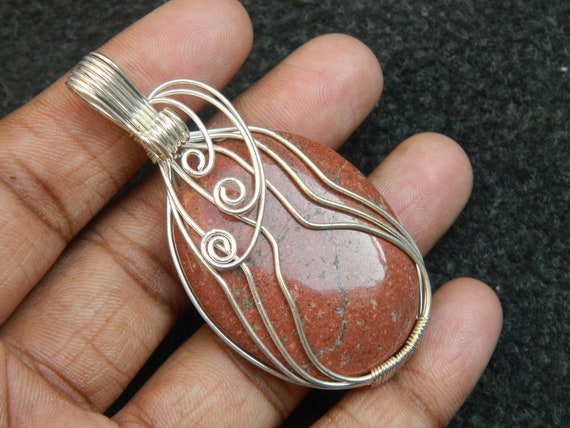 Silver wire wrapped jewelry online