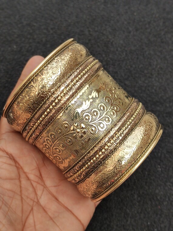 Lot De 3 Bracelets Ethnique Vintage - Argenté Et Laiton, Style Bohème