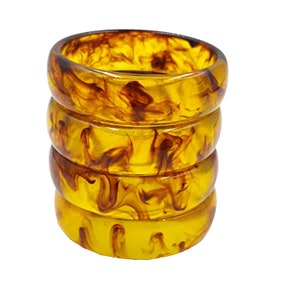 Honey Resin Bangle