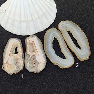 Natürliche Geode Druzy Achat Scheibe Lose Gesmtone Echte Geode Scheibe machen Schmuck Lieferungen Stilvolle Scheibe für Dekor und Handwerk