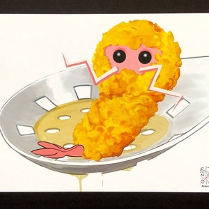 ShrimpBall Tempura 5”x7” Art Print