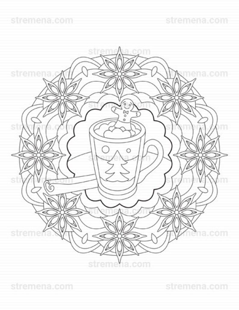 5200 Top Coloring Pages Christmas Mandala Images 5200 Top Coloring Pages Christmas Mandala Images