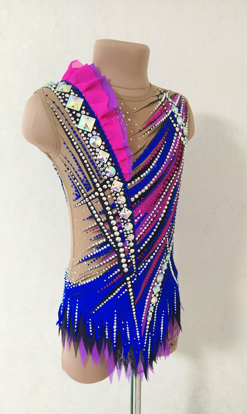 New leotard for rhythmic gymnastics