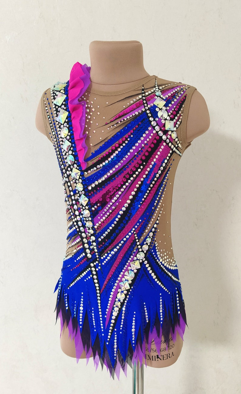 New leotard for rhythmic gymnastics