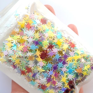 15g Star pailletten - hars vullers, nail art decoderen ambachten