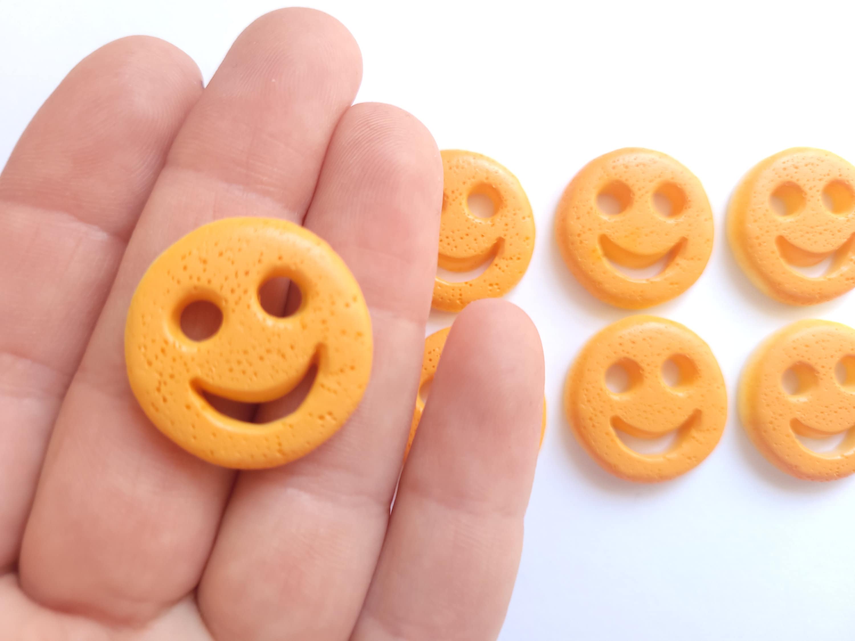 5/10 pieces kawaii smiley face cabochons, potato smiles, cabochons ,  craft supplies, decoden crafts, resin slime crafts,