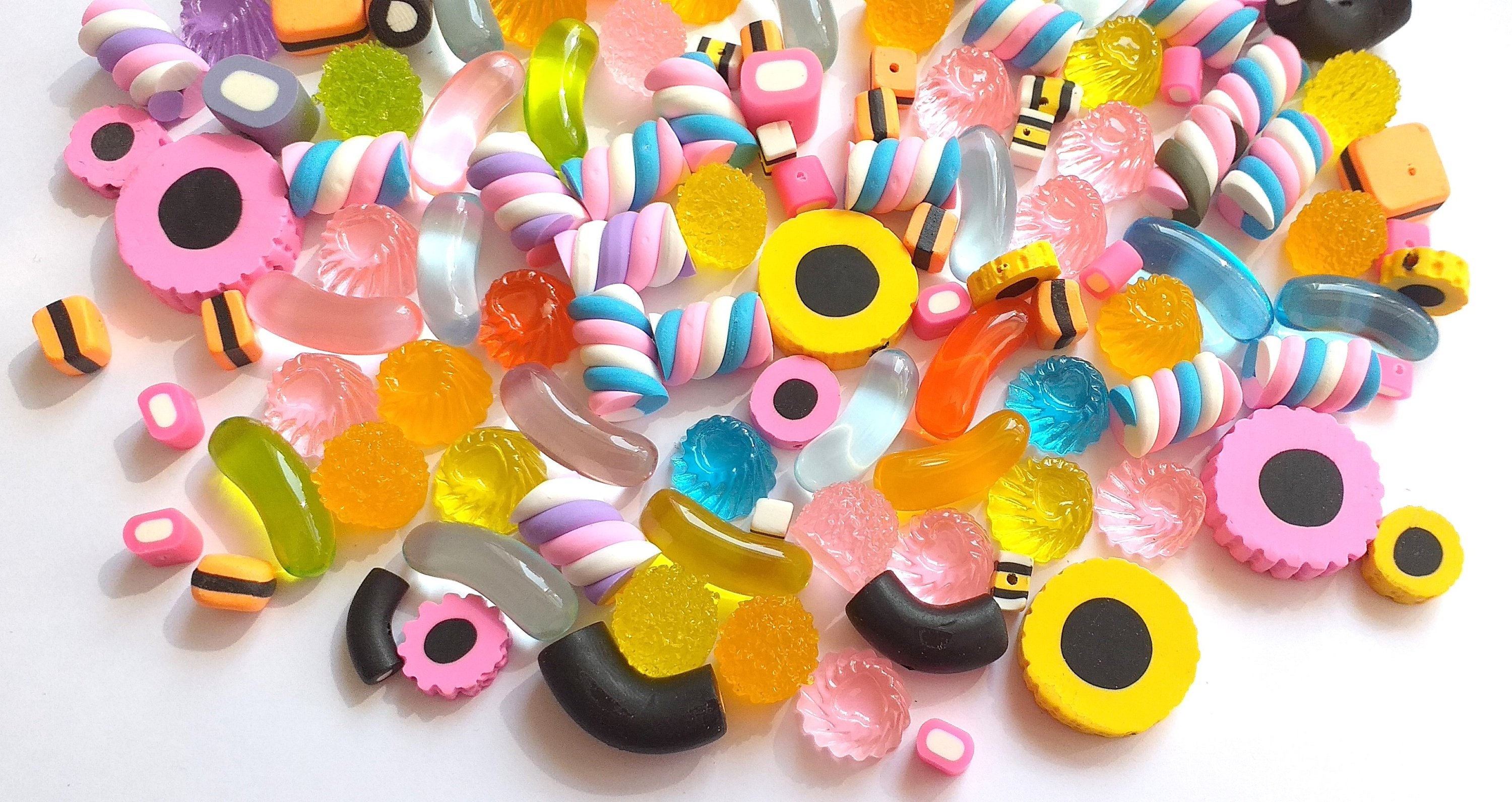 5/10/20/50/100/200pcs Dolly Mixture Fake Candy Jelly Sweet Etsy
