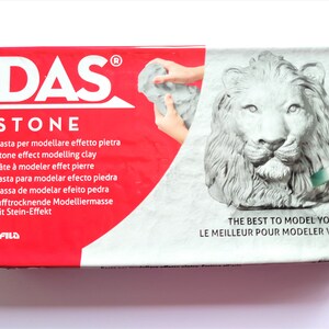 1 kilogram DAS clay - stone clay - air dry modelling clay