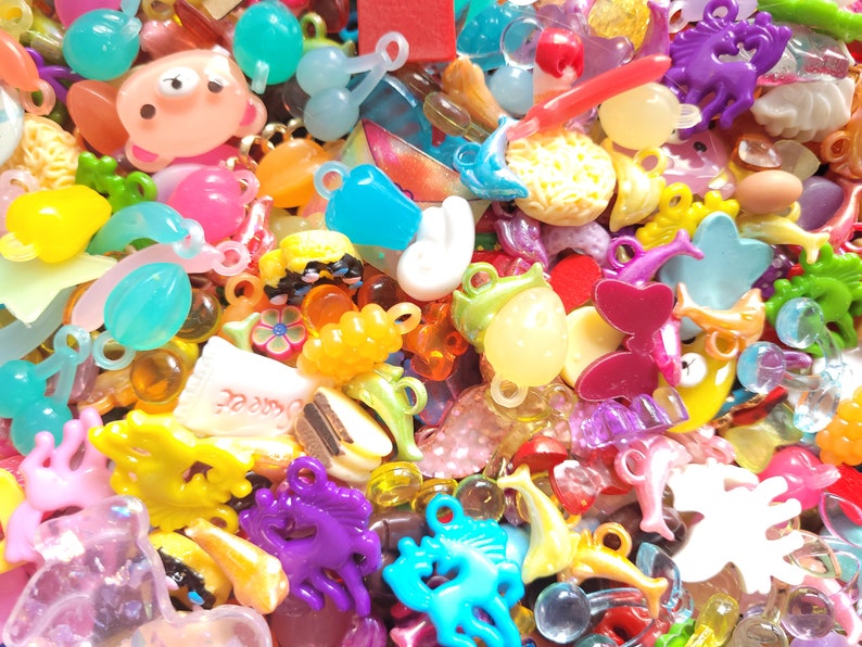 LAST CHANCE SALE 100/500 pcs - Large cabochon mix - bulk buy - kawaii decoden supplies 