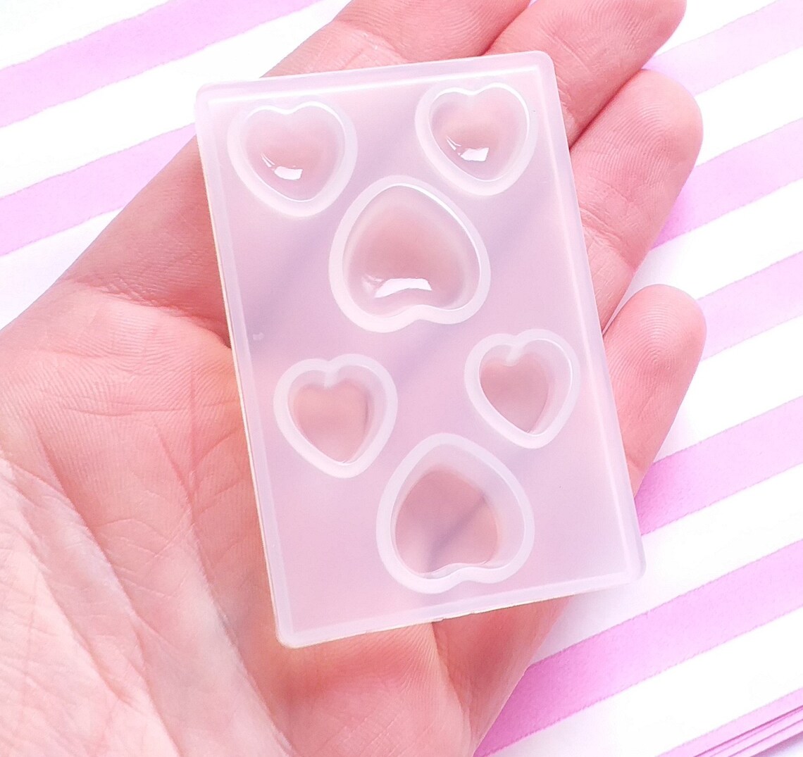 1pc Heart Mold Mold for Resin and More Etsy