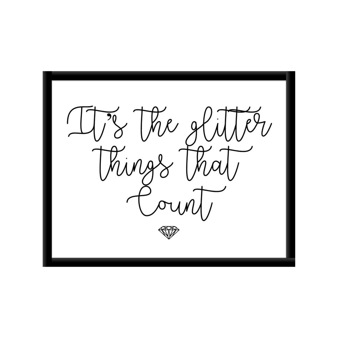 Gallery Wall Printable Home Decor Quote / It's the - Etsy