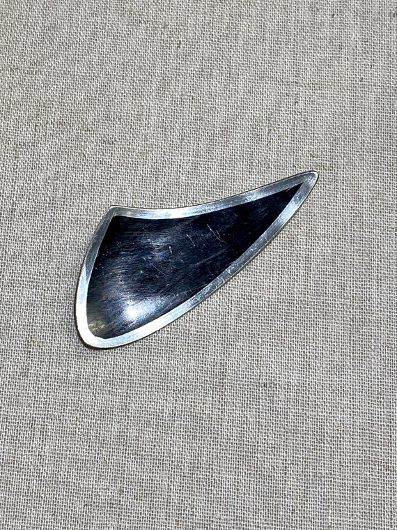 Signed Jorgen Jensen Pewter Mid Century Modern Br… - image 1