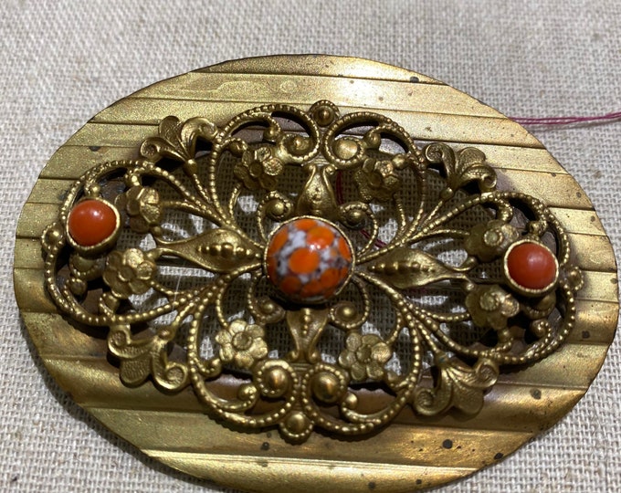Antique Victorian Sash Belt Brooch