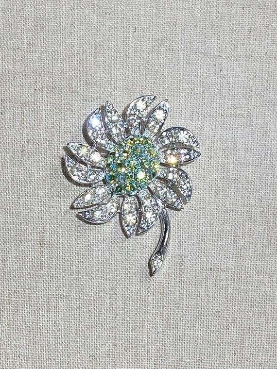 signed sarah coventry rhinestone - Gem