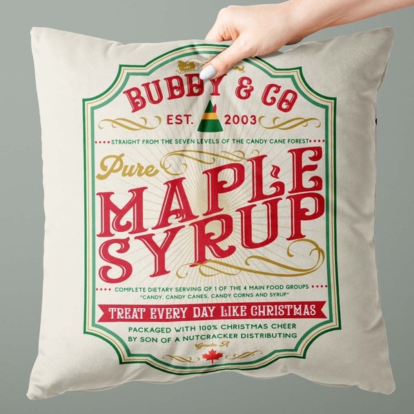 Buddy Elf Pillow Etsy