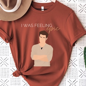 Stefan Salvatore Shirt, I Was Felling Epic, Tvd Stefan Quote, Tvd Quote Shirt, Tvd Shirt, Vampire Shirt, Stefan Shirt,