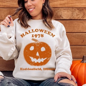 Vintage Halloween Sweatshirt, Michael Myers Sweatshirt, Scary Halloween Shirt, Haddonfield, Halloween 1978, Halloween Night Massacre