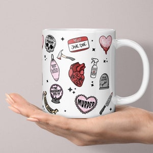 True Crime Mug, True Crime Obsessed, Gift for True Crime Lovers, Murder Show Mug, True Crime Junkie, Crime Show Mug, Murder Mug