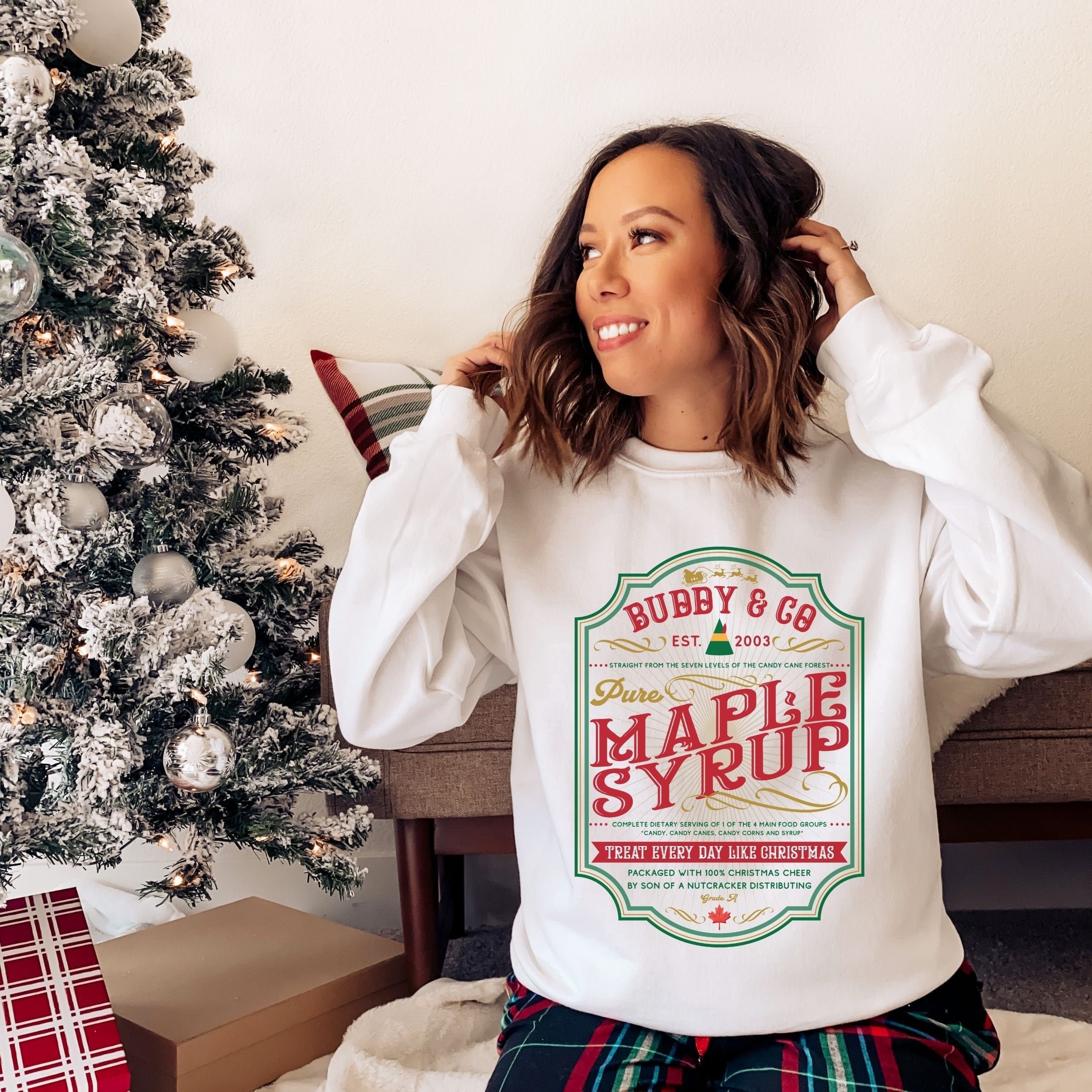 Buddy the online elf christmas sweatshirt