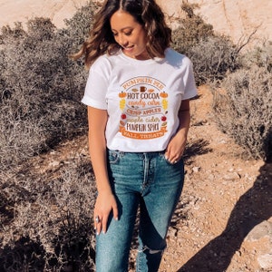 Pumpkin Pie Shirt, Cute fall Shirt, Fall Spices Shirt, Autumn Shirt, Pumpkin Spice Shirt, Fall List, Pumpkin Shirt, Cozy Fall Shirt ホワイト