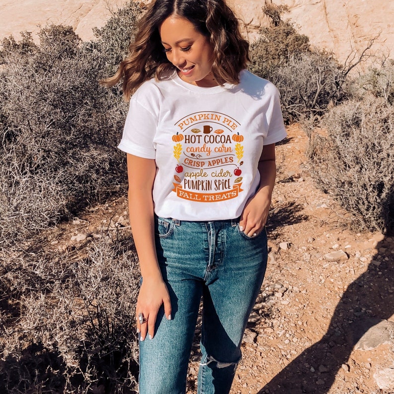Pumpkin Pie Shirt, Cute fall Shirt, Fall Spices Shirt, Autumn Shirt, Pumpkin Spice Shirt, Fall List, Pumpkin Shirt, Cozy Fall Shirt ホワイト