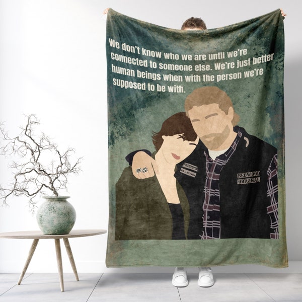Sons of Anarchy Blanket Etsy