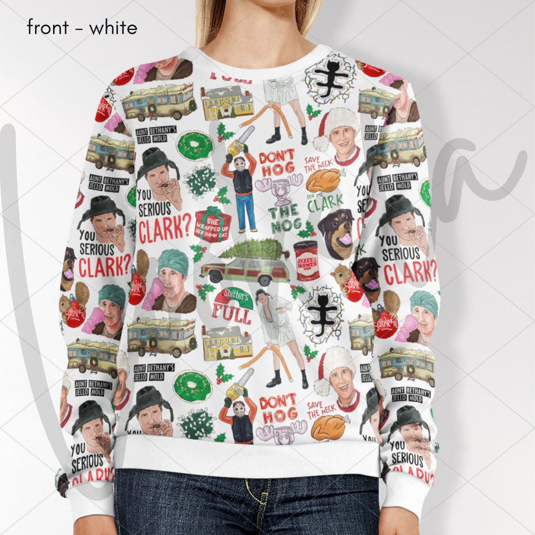 Christmas Vacation Sweatshirt, Ugly Christmas Sweater, Jolliest Bunch ...