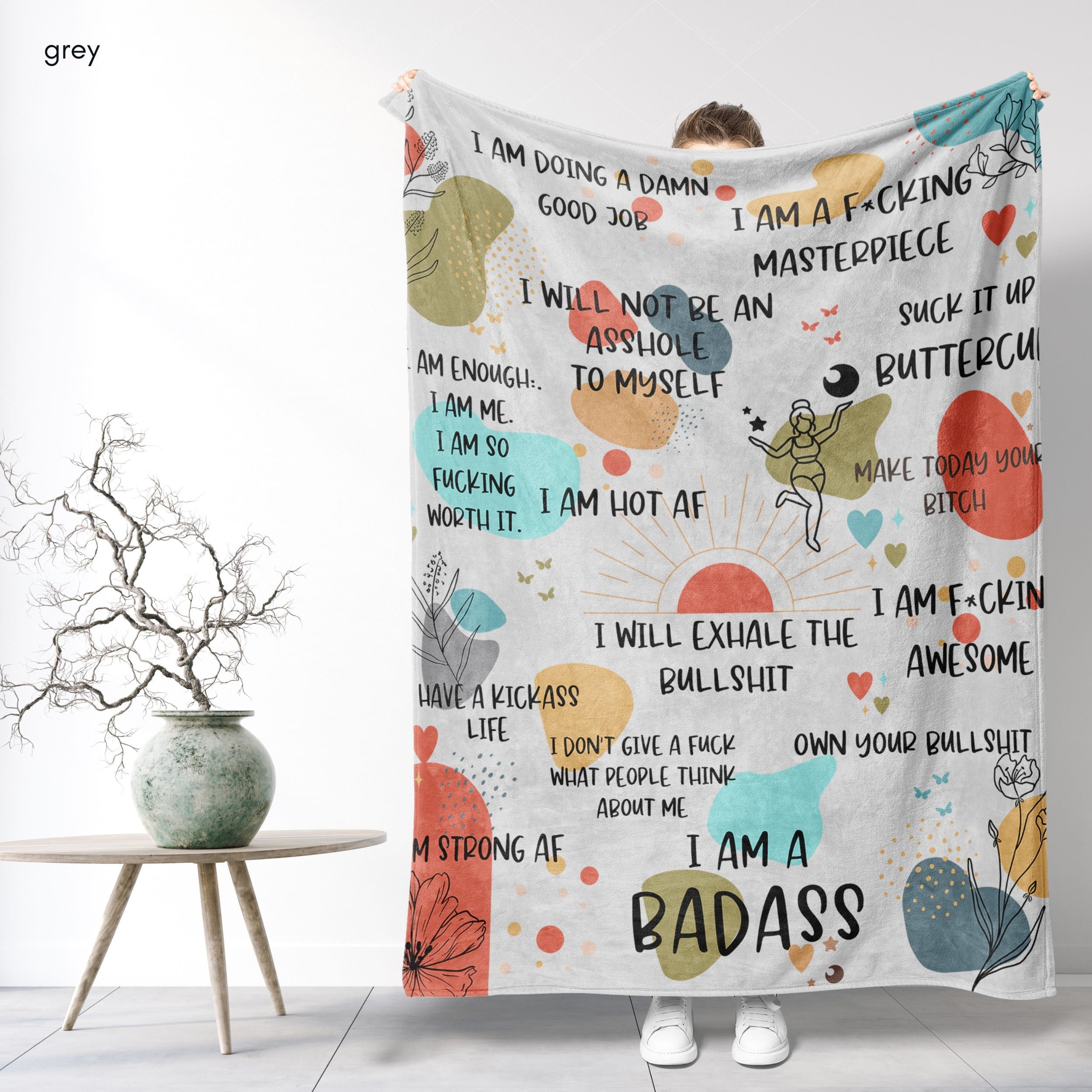 Positive vibrations blanket hotsell