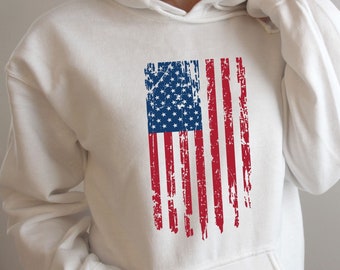 Tuta Intera Con Cappuccio Bandiera Americana Per Bambini Ragazzi E Ragazze - Foto 12