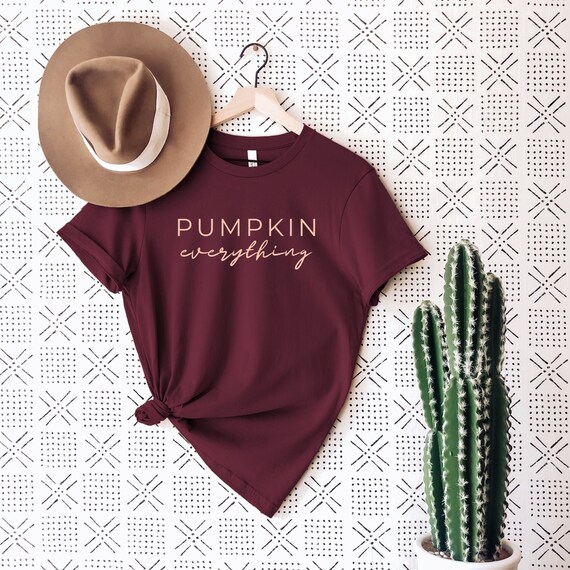 Pumpkin everything Shirt,Pumpkin Shirt, Cute Pumpkin Shirt, Cute Fall shirt, Simple fall Shirt, Soft cozy fall shirt