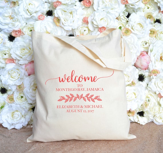 Welcome To Jamaica Destination Wedding Welcome Bag Jamaica Etsy