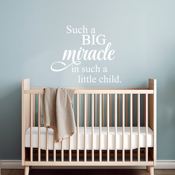 Miracle Baby Room Decor Etsy