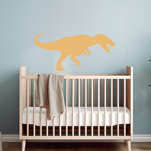 Tyrannosaurus Rex Dino Decal Wall Vinyl Sticker Family Kids Room decal Reptile Dinosaur Fossil T-Rex Brontosaurus Raptor Boys Girl