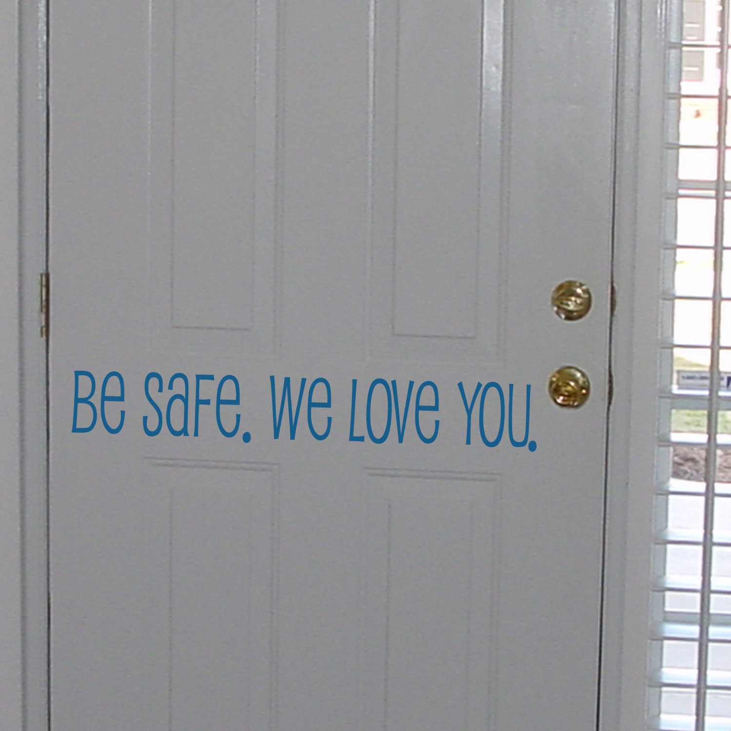 Brace Yourself Door Decal Vinyl Sticker Wall Family Kids Welcome