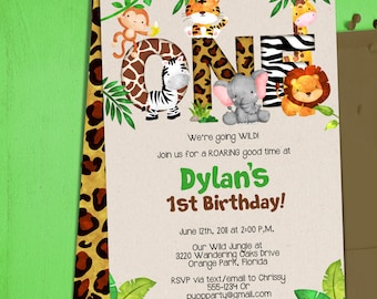 first birthday invitation etsy