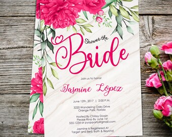 bridal shower invitations fuchsia birthday party invitations hot pink party invitations fuchsia bridal shower invitations IN433