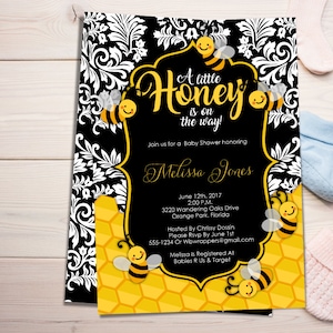 honey bee baby shower theme