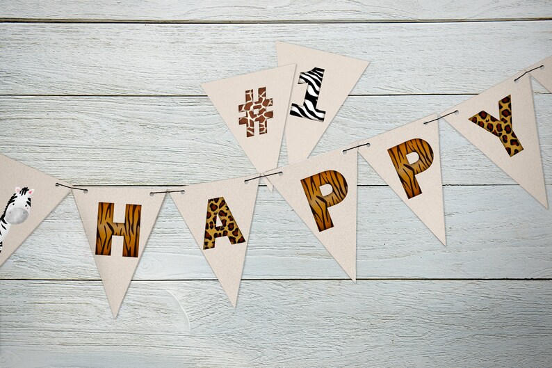 Jungle Concept Printable Banner Pennant Banner Printables Social gathering Decor Little one Shower, Birthday Edit Yourelf Instantaneous Down load graphic regarding Printable Banner Maker known as Jungle Topic Printable Banner Pennant Banner Printables Celebration Decor Youngster Shower, Birthday Edit Yourelf Immediate Obtain