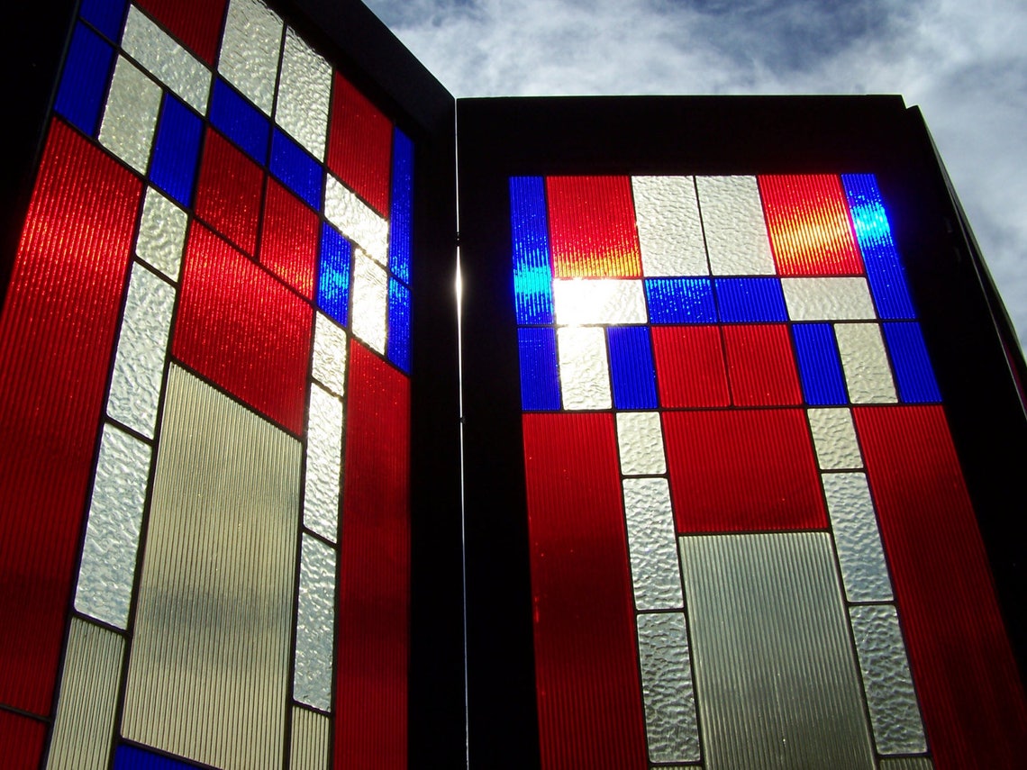 Stained Glass Light Panel Screens by Adair Glass Design Etsy