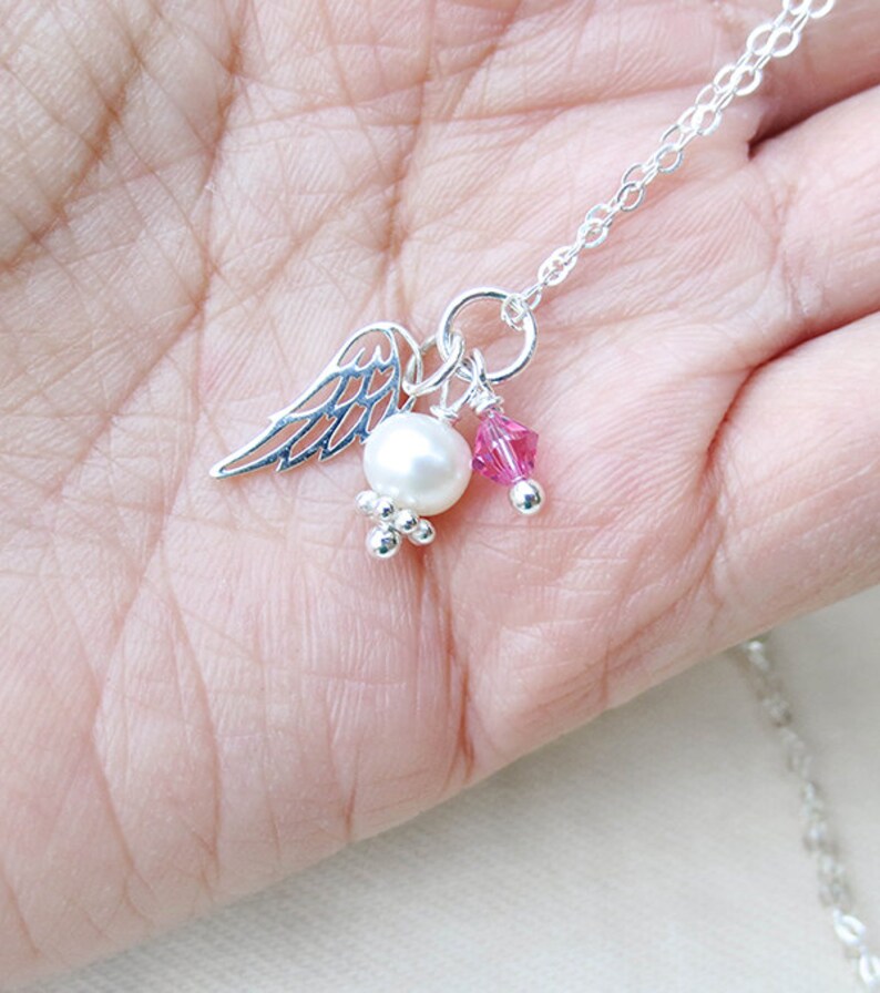 Pregnancy and Infant Loss Necklace Miscarriage Necklace Etsy
