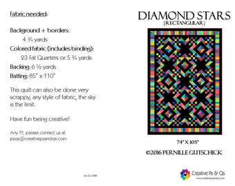 Kit: Diamond Stars (smaller) Square or (larger) Rectangular)