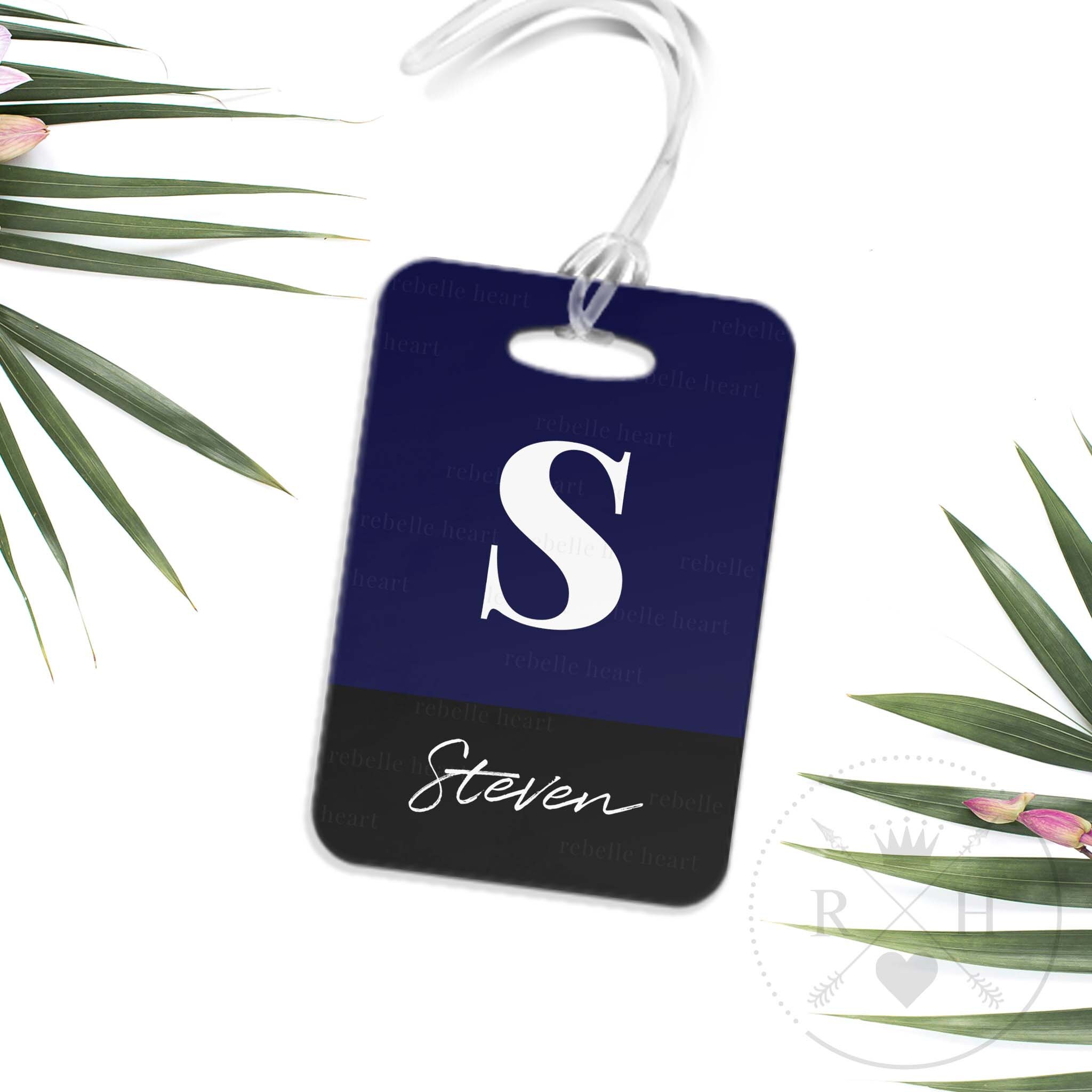 mens luggage tag