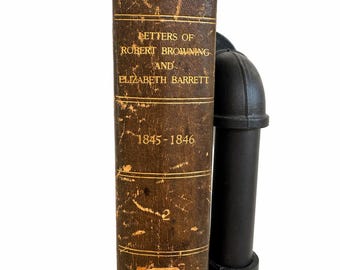 1899 Letters of Robert Browning and Elizabeth Barrett Browning Volume II Antique Book Harper Brothers Victorian Literature