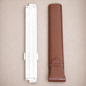 Vintage Lafayette F 428 Slide Rule Engineering Memorabilia with Case