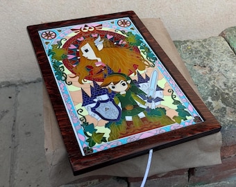 Wall Lamp | Stained Glass | The Legend of Zelda Wind Waker