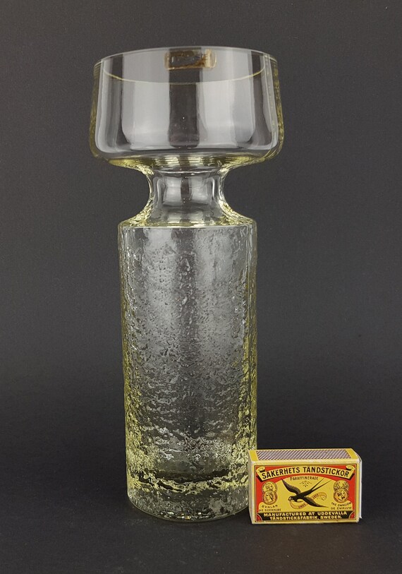 Riihimaen Lasi Safari ガラス 花瓶 Riihimaki