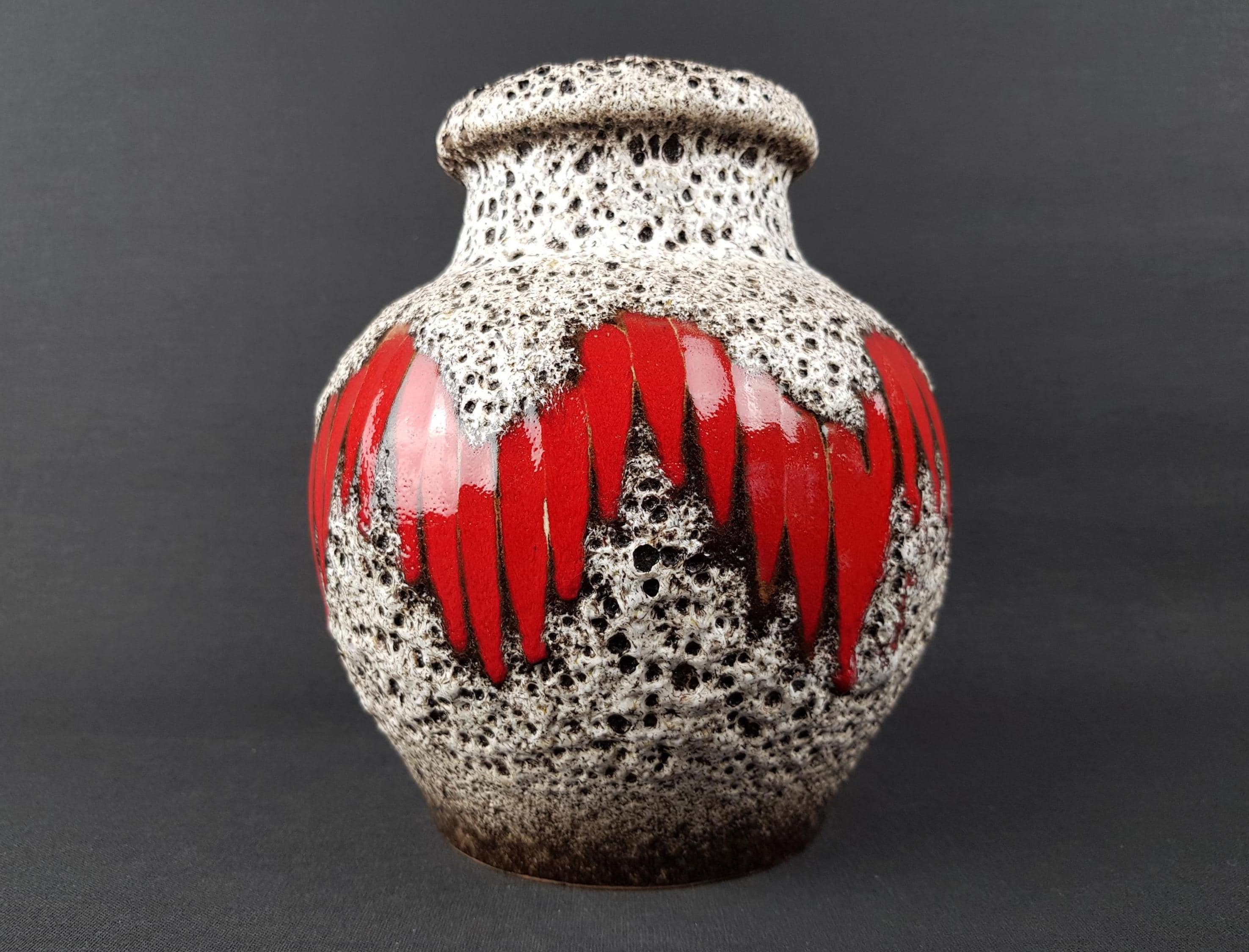 Scheurich 20 Germany Vase, Vintage West German Pottery Scheurich